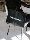 Cheap and eco-friendly personalized black fabric bag