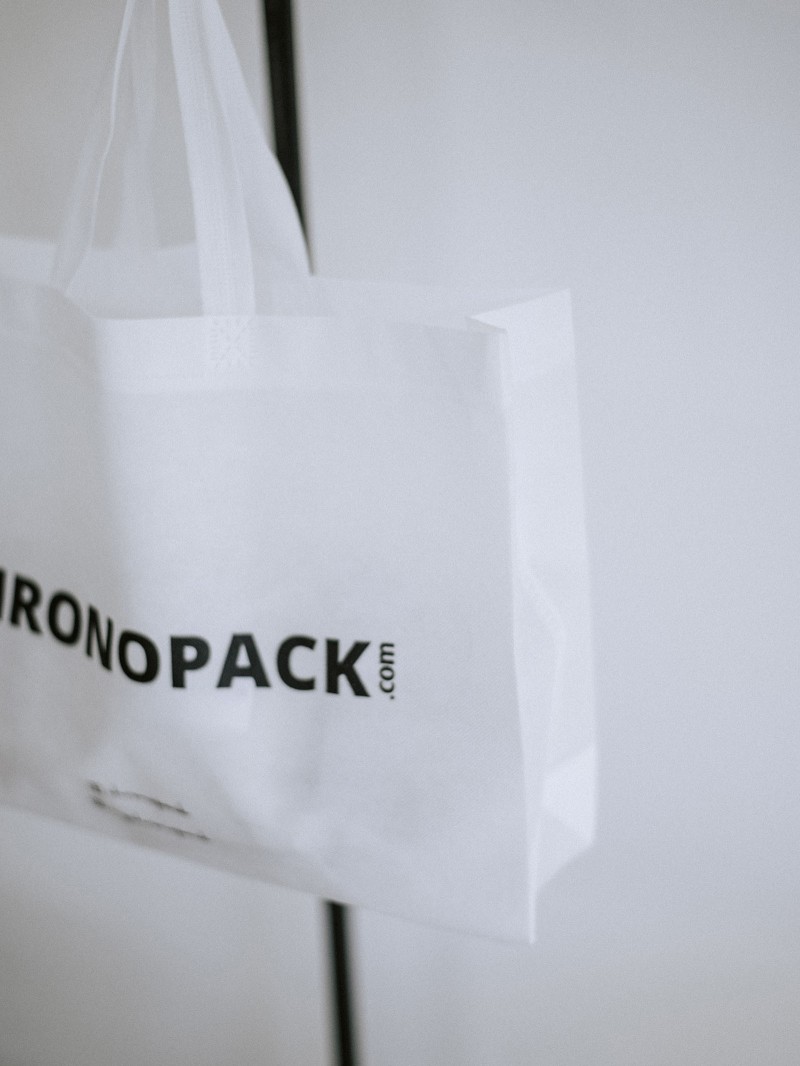 Günstige und umweltfreundliche personalisierte weiße Stofftasche