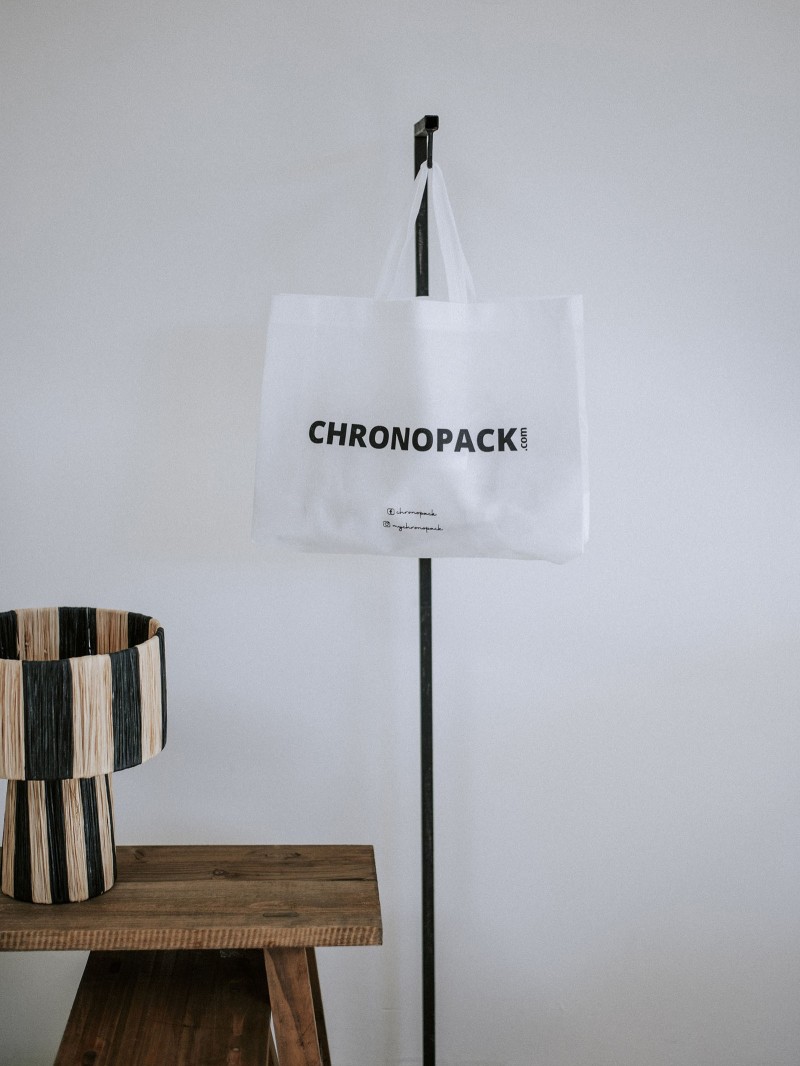 Günstige und umweltfreundliche personalisierte weiße Stofftasche