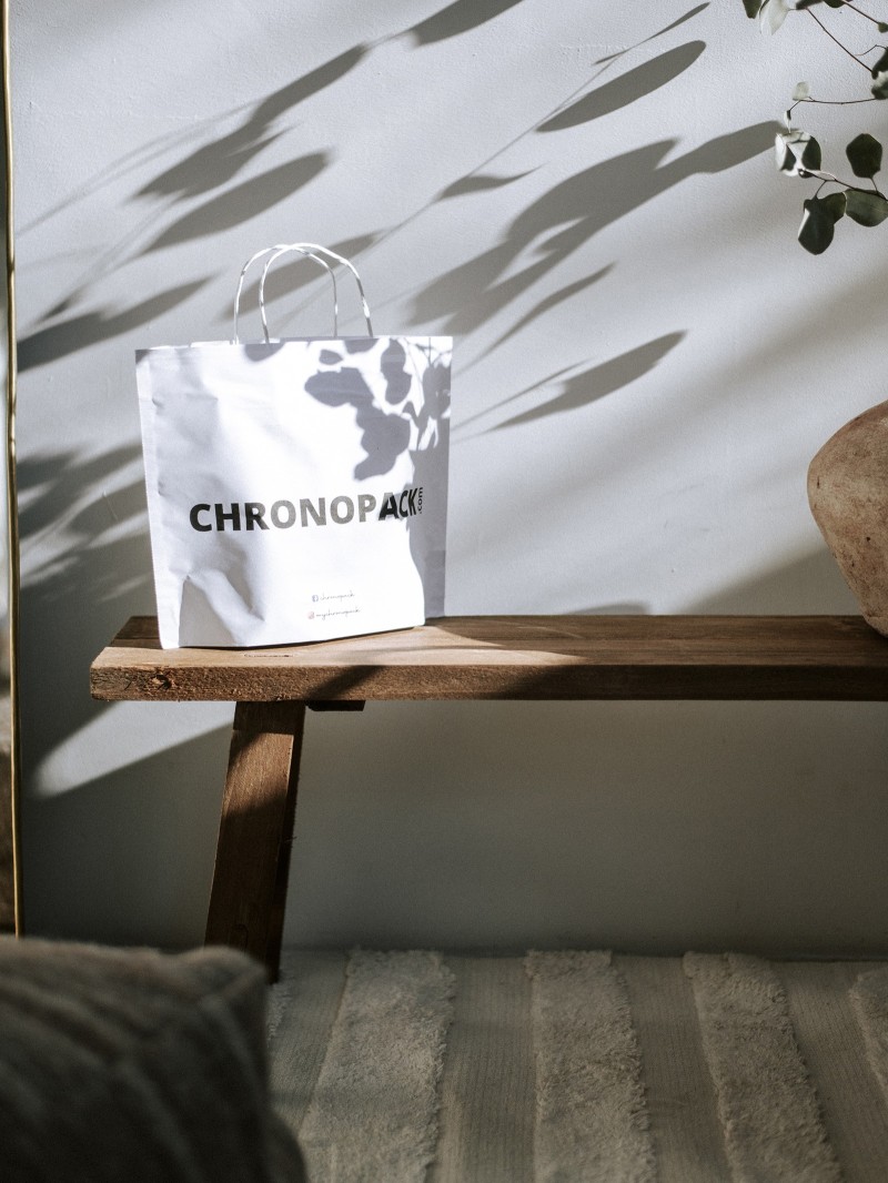 Boat paper bags - White S
