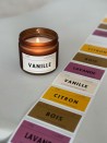 Étiquette autocollante rectangulaire personnalisée - Impression de qualité supérieure