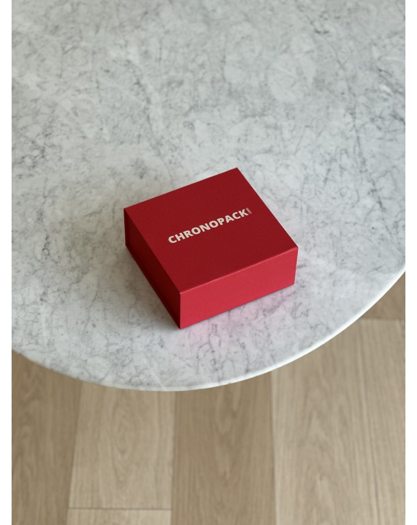 Magnetic box - Your logo hot stamped - S