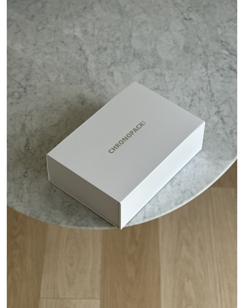 Magnetbox - Ihr Logo heiß geprägt - L