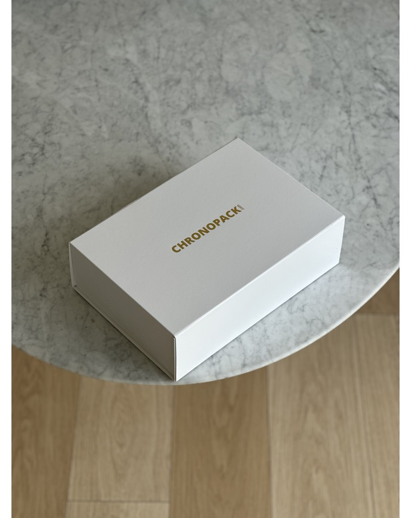 Magnetbox - Ihr Logo heiß geprägt - L