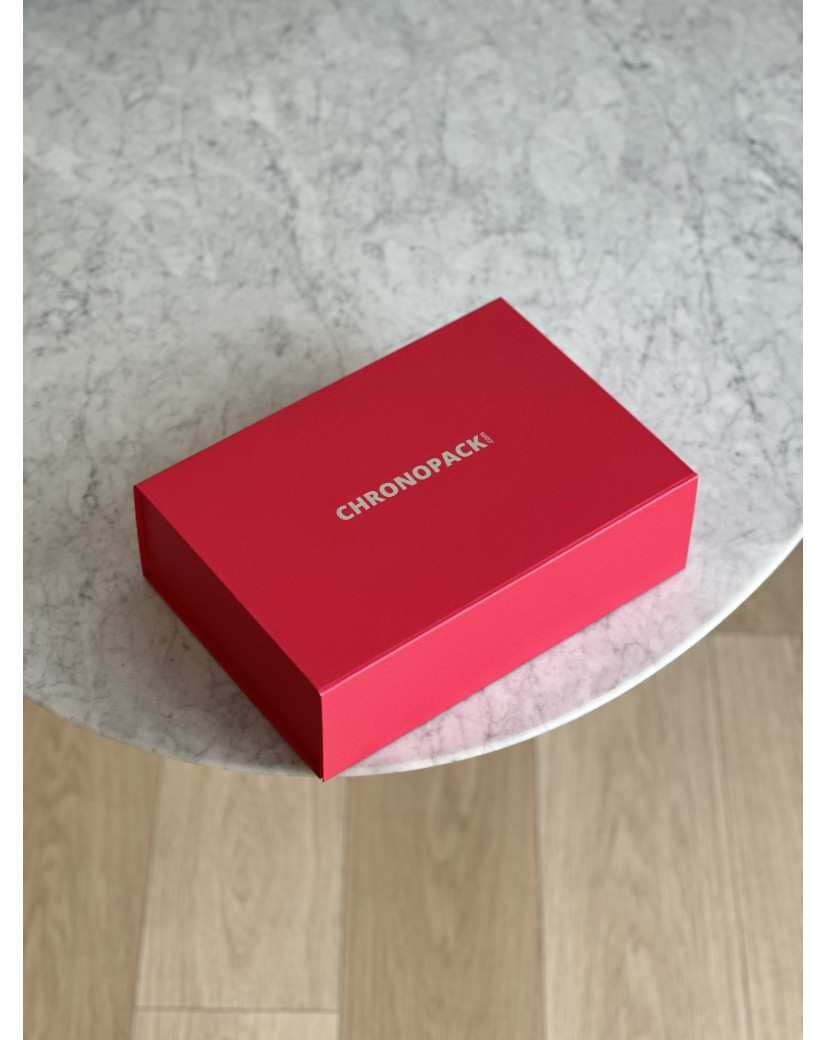 Magnetbox - Ihr Logo heiß geprägt - L