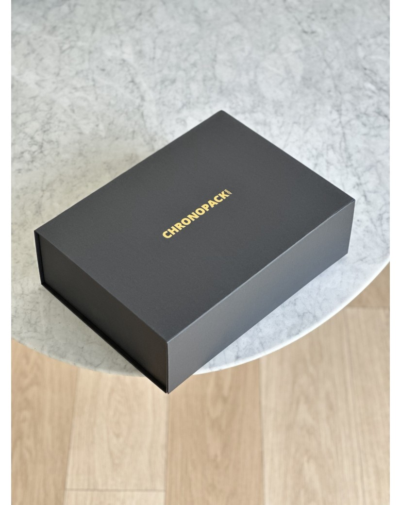 Magnetbox - Ihr Logo heiß geprägt - L