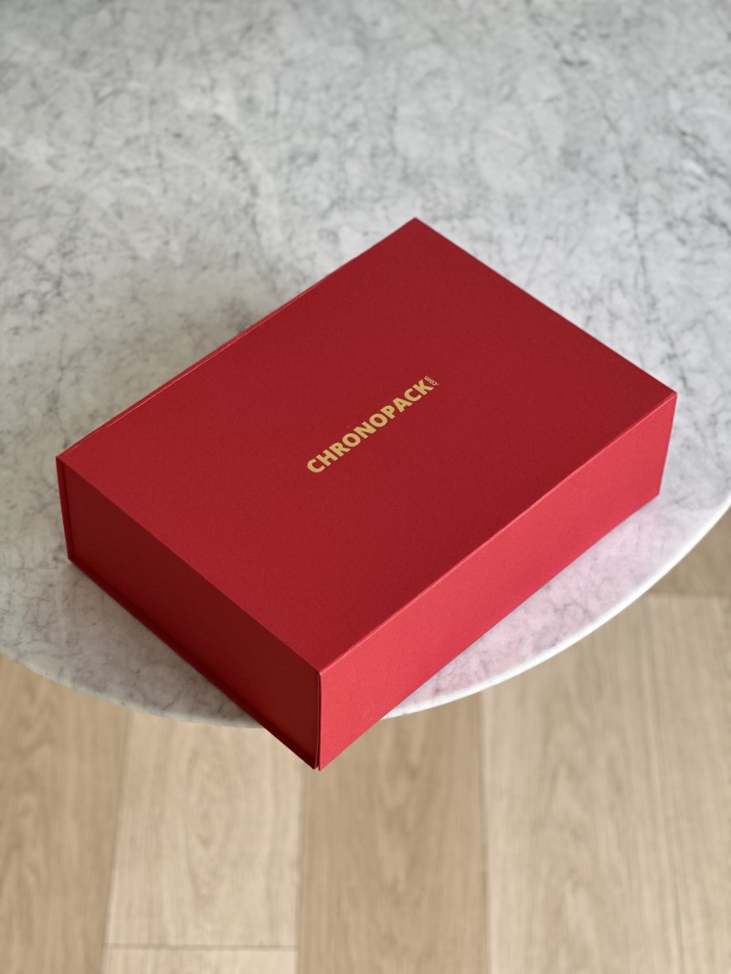 Caja magnética - Su logo en caliente - L