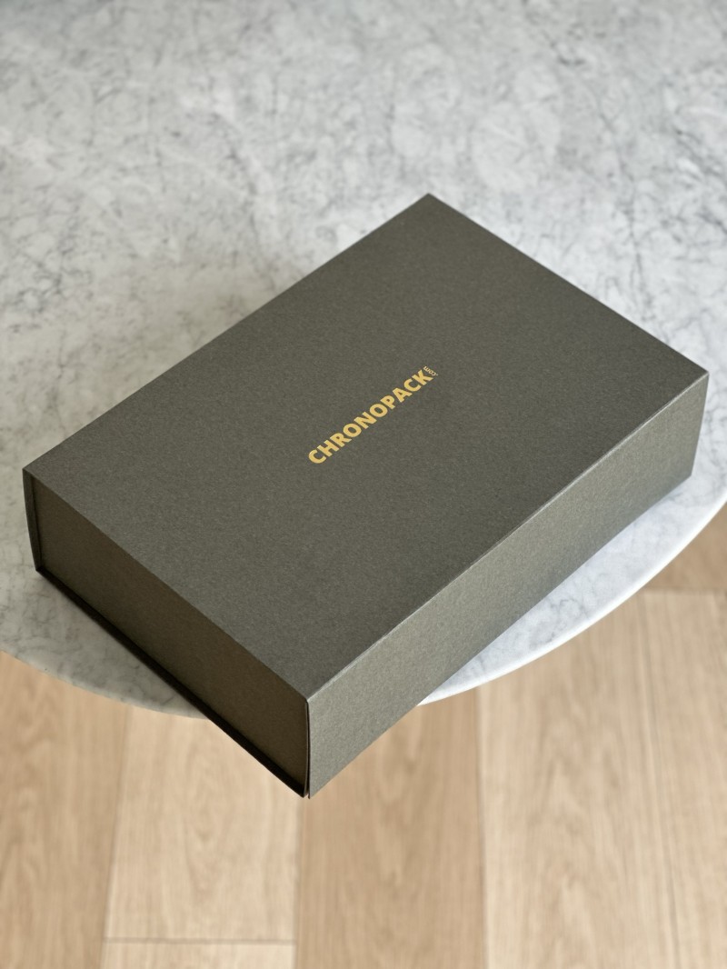 Magnetic box - Your logo hot stamped - XXL