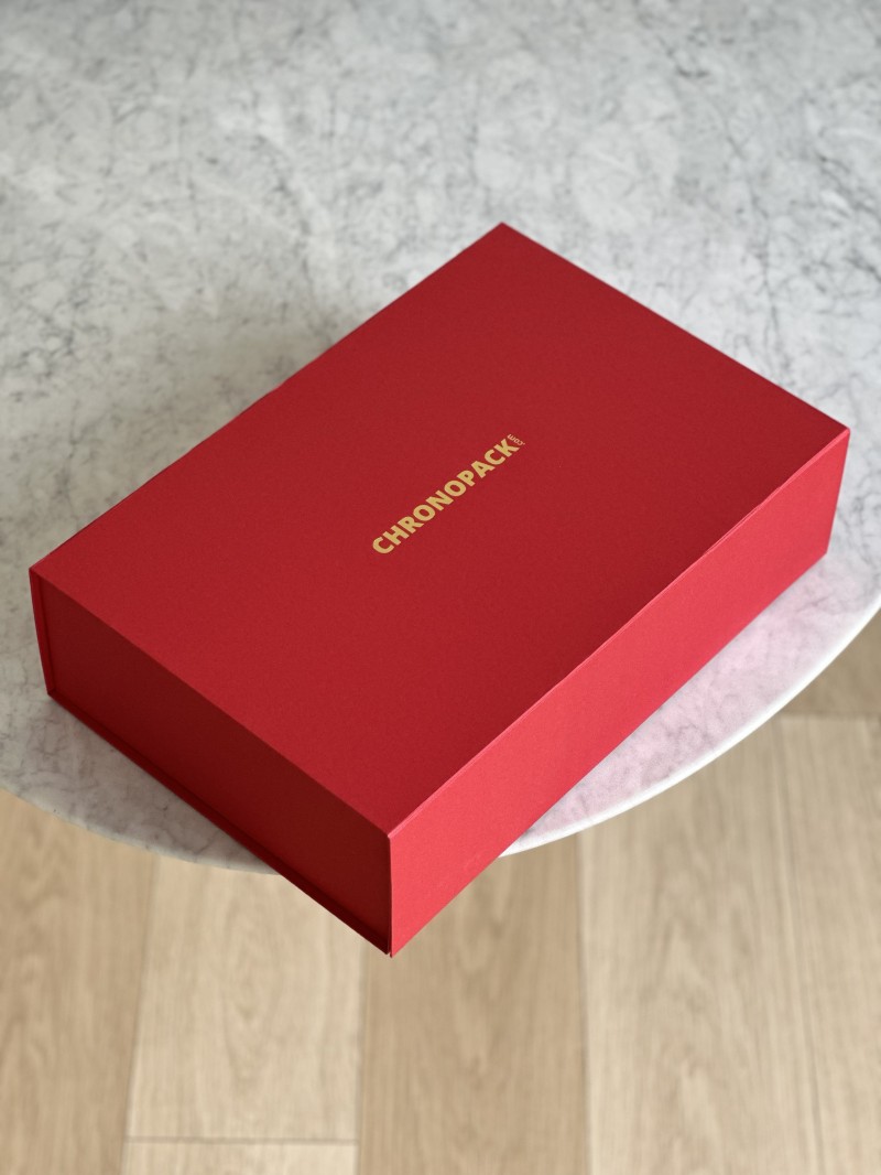 Magnetic box - Your logo hot stamped - XXL