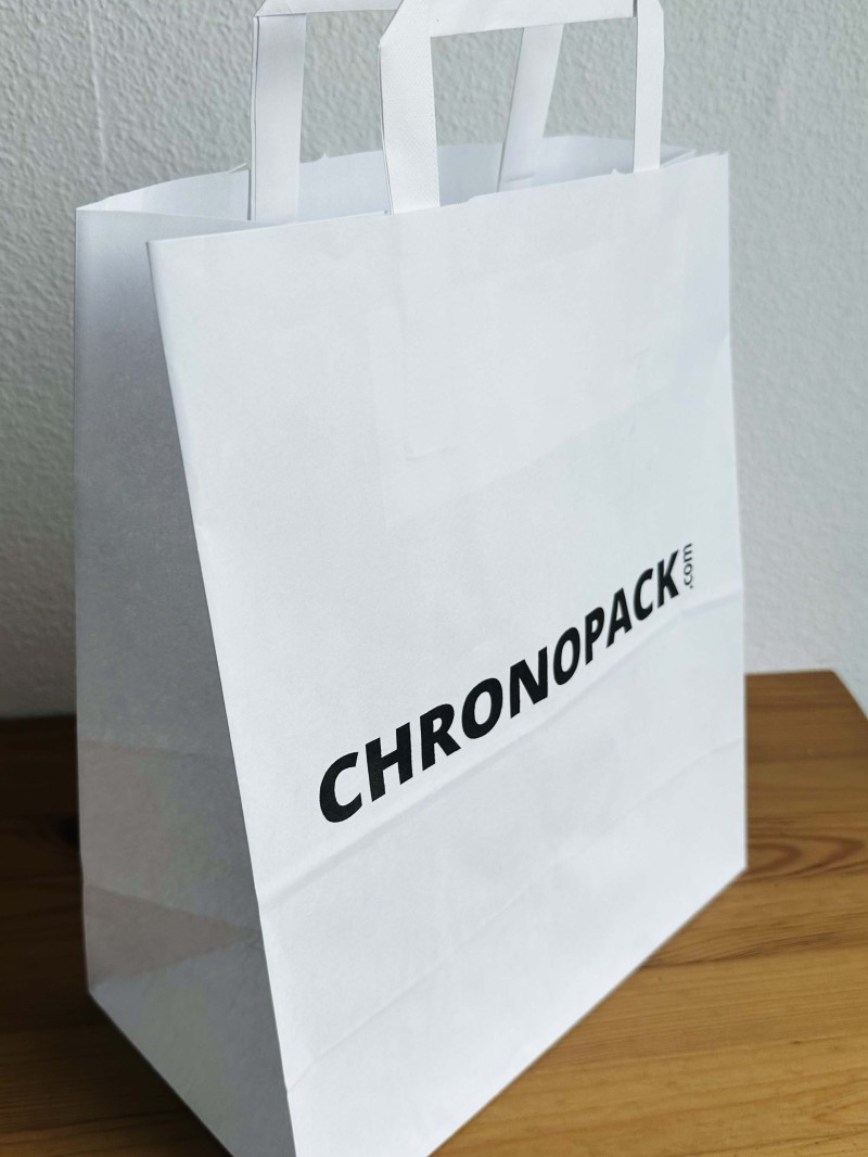 Bolsas con asas planas – Blanco XL (44x15x49,5cm)