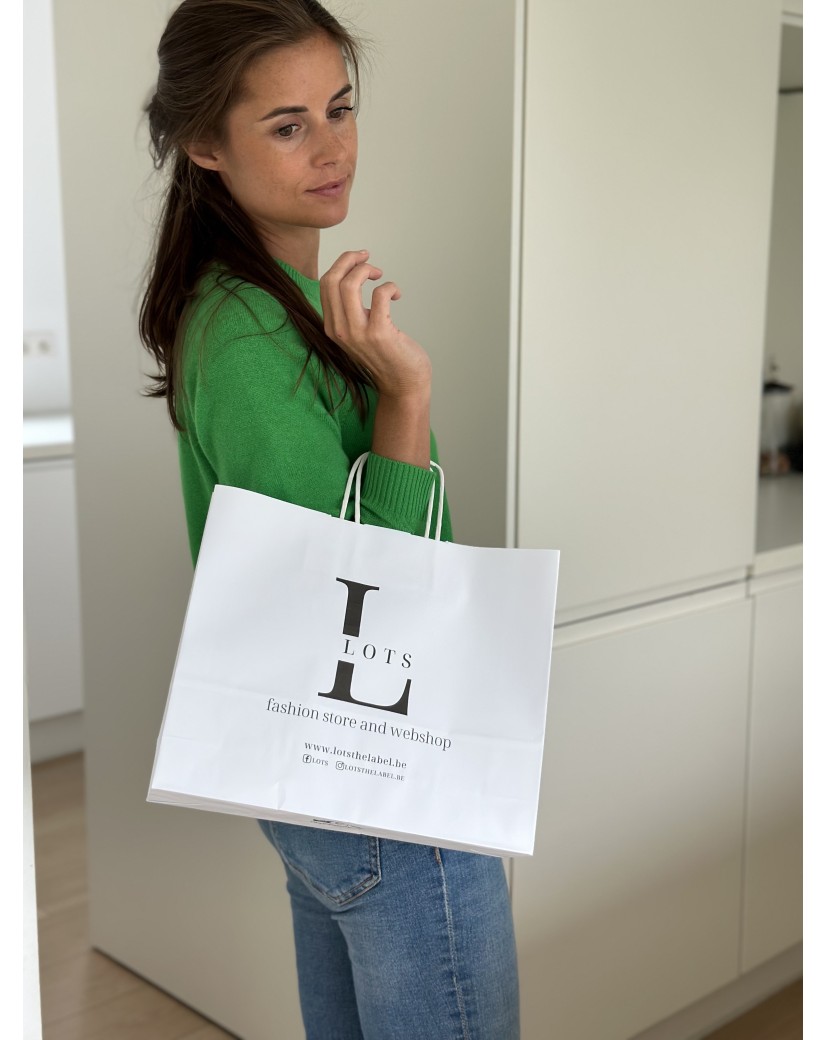 Bolsos de asas retorcidas - Blanco M HORIZONTAL