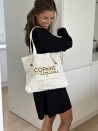 Tragetasche COPENHAGEN - BEIGE (41x6,5x33 cm)