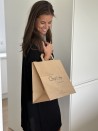 Bolsa de papel kraft personalizable 26x14x32cm a partir de 70 EUR por 200 bolsas