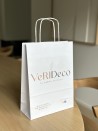 Sac Kraft Blanc M Torsadé – Votre Logo s’y Sentira Bien !