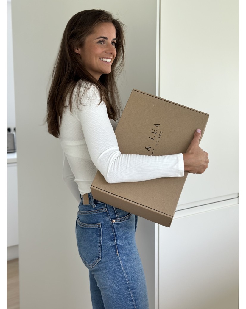 Doos -  Bruine Kraft L Hoog