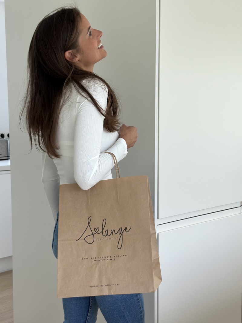 Bolsa Kraft M Cuadrada – Un Formato Amplio Para Tu Imagen