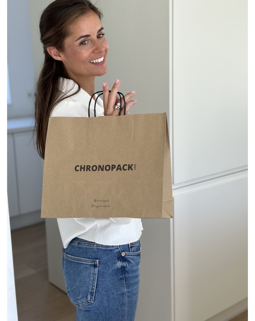 Krafttas M Horizontaal Zwarte Handvatten – Praktisch & Strak