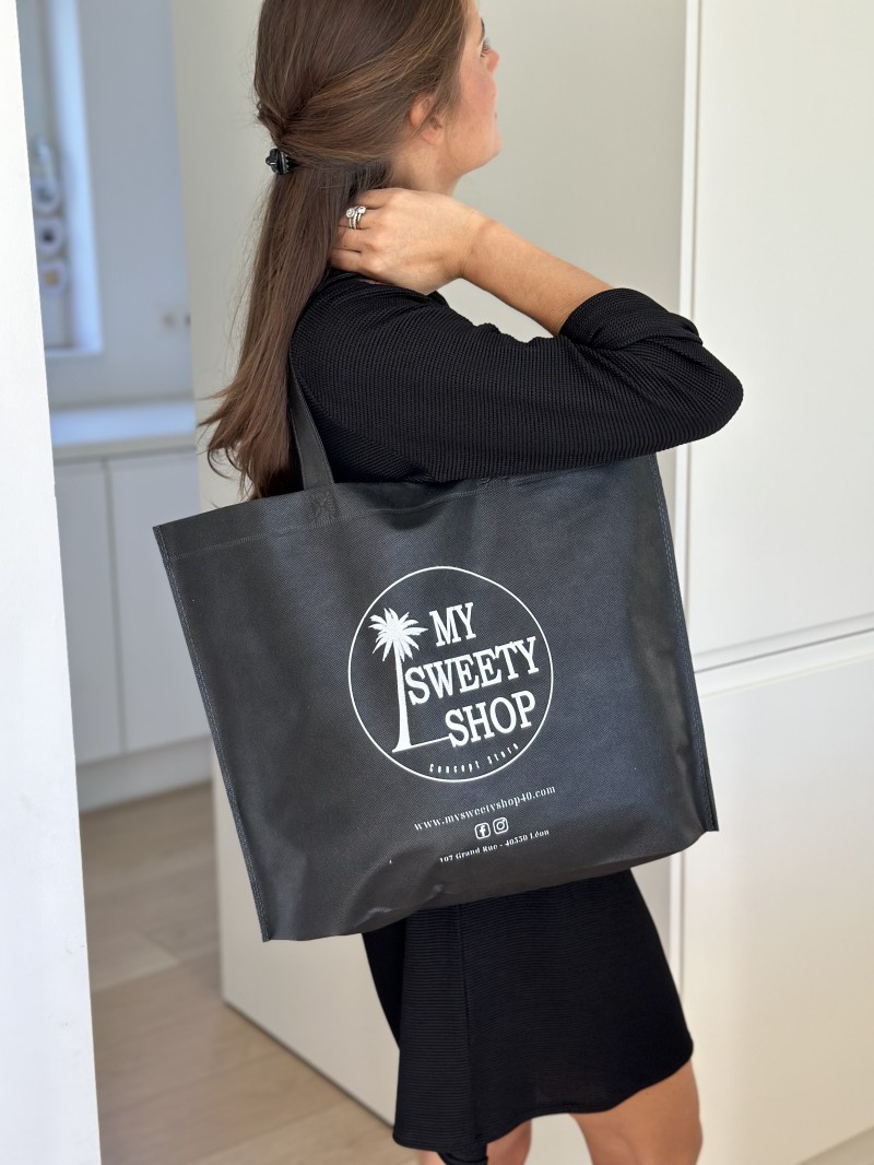 BAG MARSEILLE NOIR FORMAT MOYEN