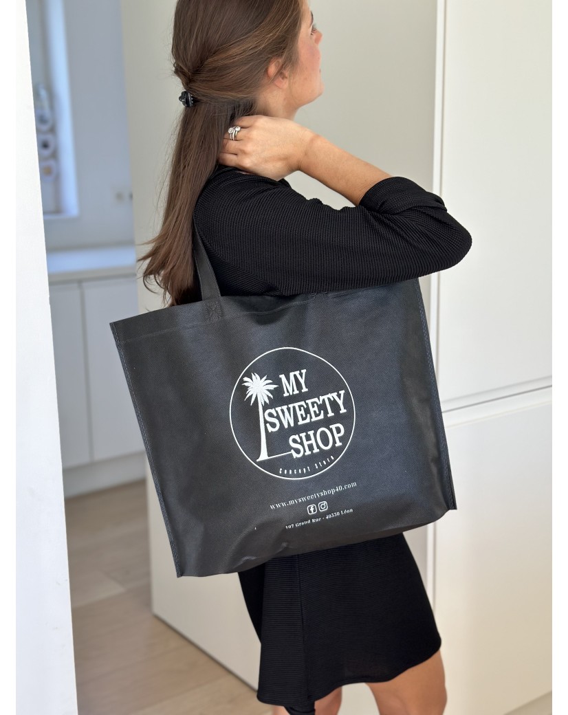 SAC MARSEILLE NOIR - M (45x10x35cm)