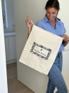 Gepersonaliseerd Juwelenzakje Katoen - Naturel XL