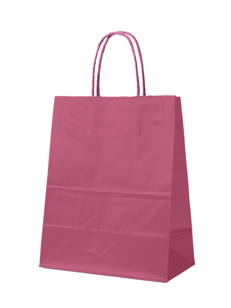 Bolsa de papel Rojo Aterciopelado L (32x12x41cm)