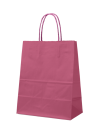 Paper Bag Velvet Red L (32x12x41cm)