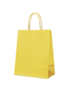 Bolsa de papel Amarillo M (22x10x31cm)