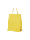 Tas met gedraaid handvat - Geel S