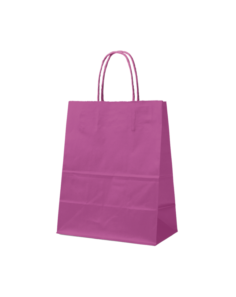 Paper Bag Pink L (32x12x41cm)