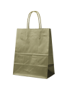 Paper Bag Gold M (22x10x31cm)