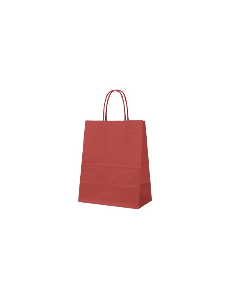 Sacs papier - Rouge XS (14x8x21cm)