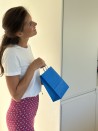 Bolsas de papel – Azul S (18x8x22cm)