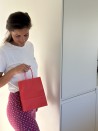 Sacs papier - Rouge S (18x8x22cm)