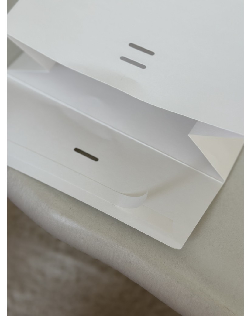 Geschenktüte - PRESTIGE  - WEISS M