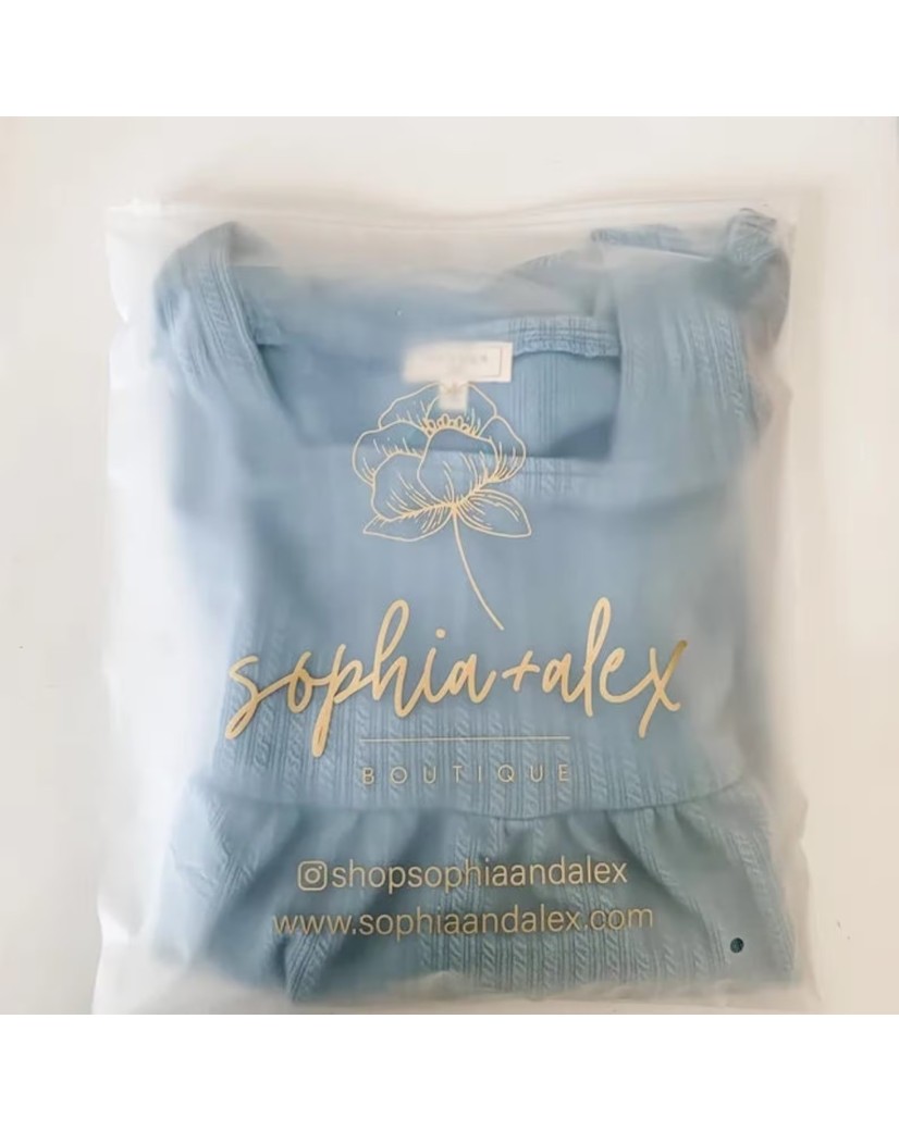 Pochettes Ziplock vêtements (t-shirt) 25x35cm