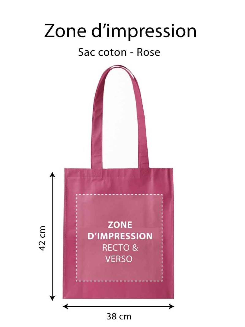 BAG PARIS - FUCHSIA (38x42 cm)