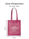 BAG PARIS - FUCHSIA (38x42 cm)