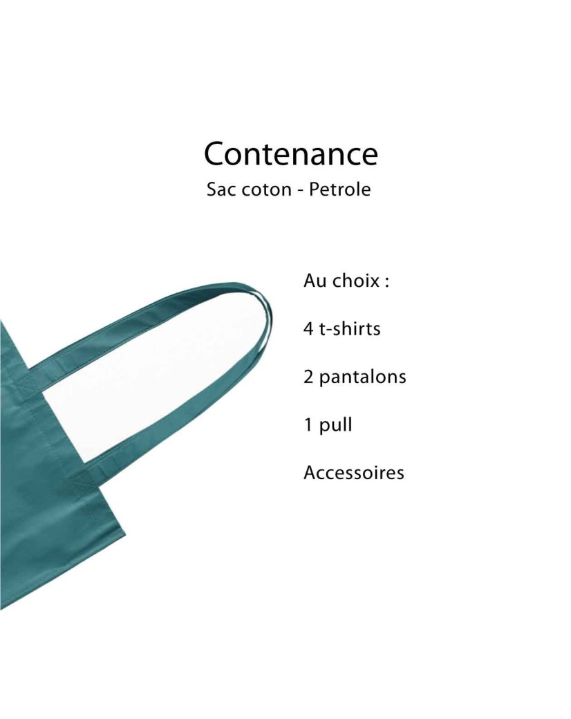 Bolso PARIS - Petróleo (38x42 cm)