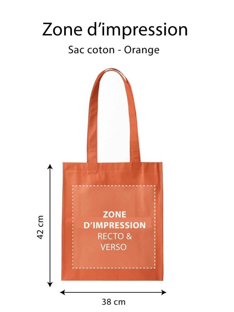 Bag PARIS - Terracotta (38x42 cm)