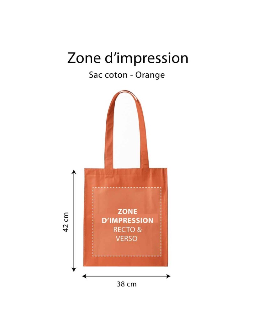 Bag PARIS - Terracotta (38x42 cm)