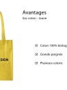Bolso PARIS - Amarillo (38x42 cm)