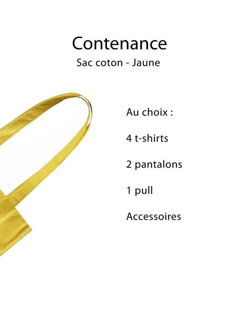 Bolso PARIS - Amarillo (38x42 cm)