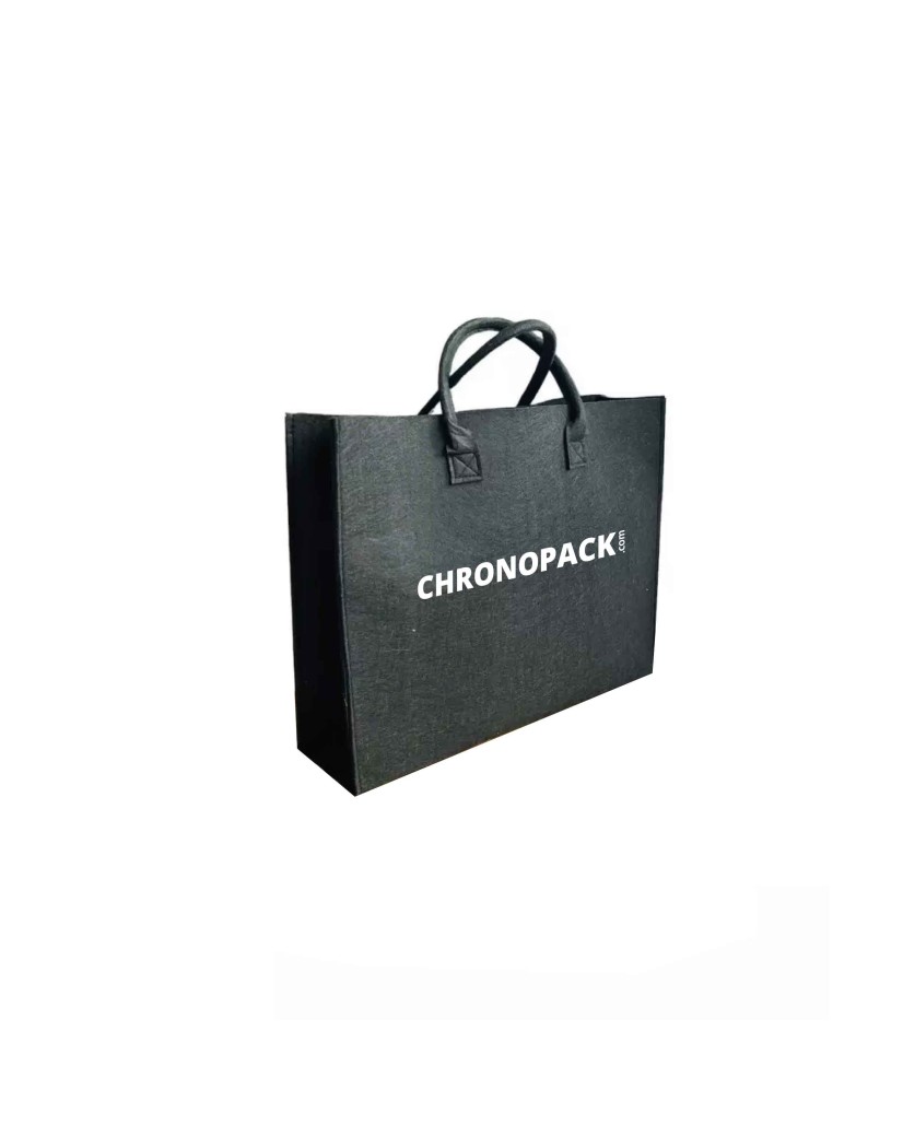 Grenoble Bag - Black - L (42.5x11x36cm)
