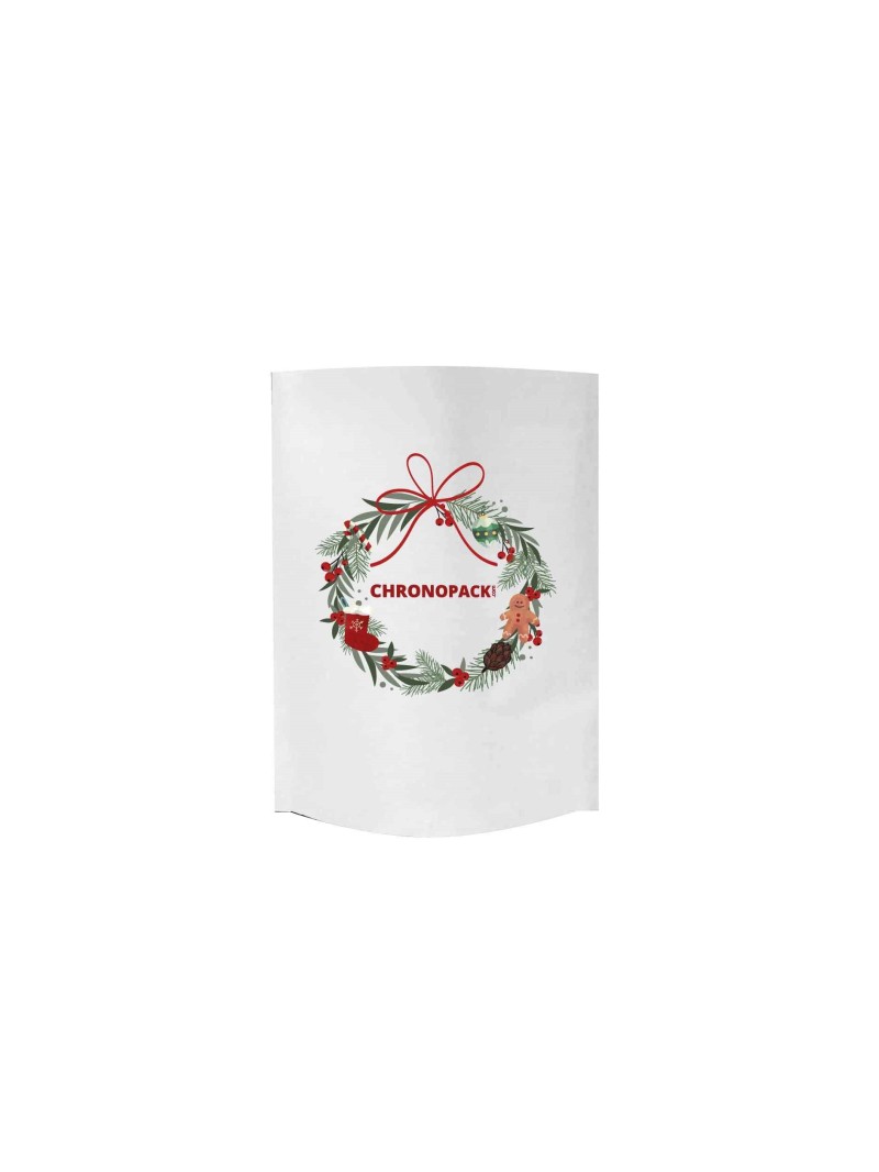 Geschenkzakje "Tradition" - Wit M (25x8x34 cm)