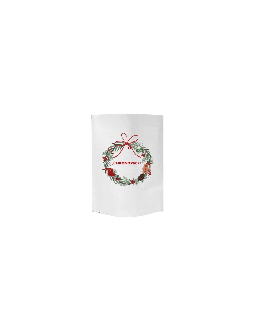 Geschenkzakje "Tradition" - Wit M (25x8x34 cm)