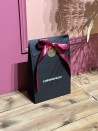 Geschenktüte - PRESTIGE – SCHWARZ M (20x10x30cm)