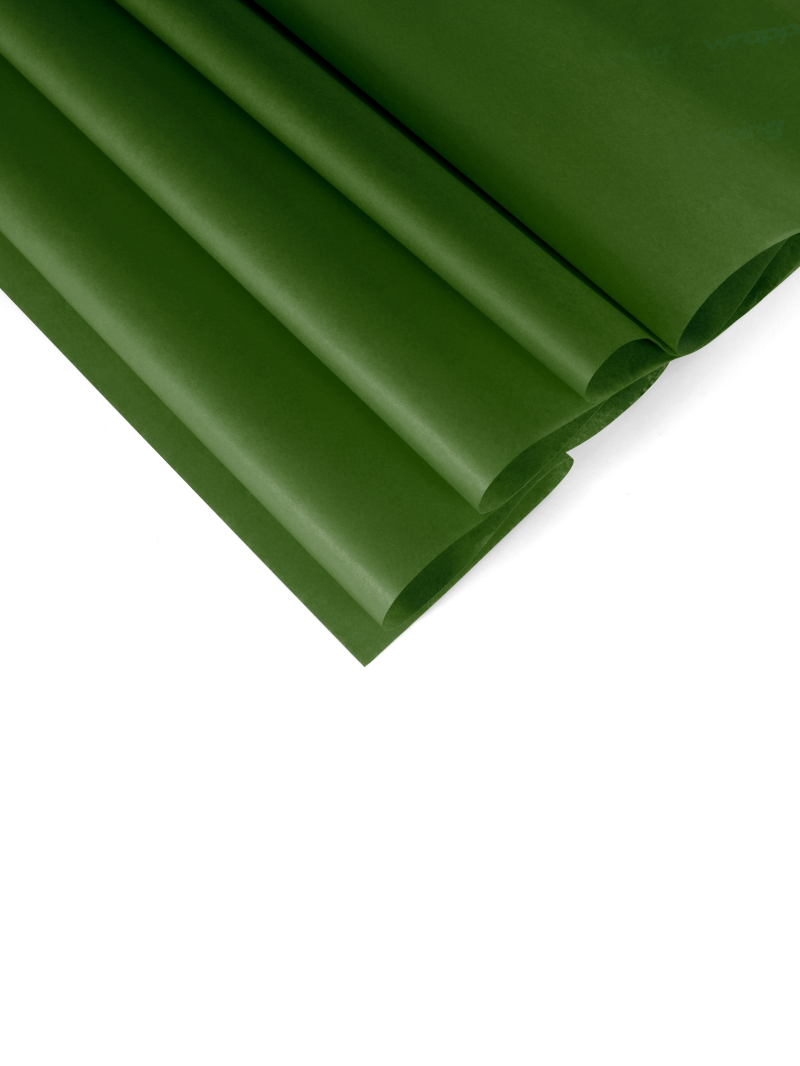 Zijdepapier – Dennengroen