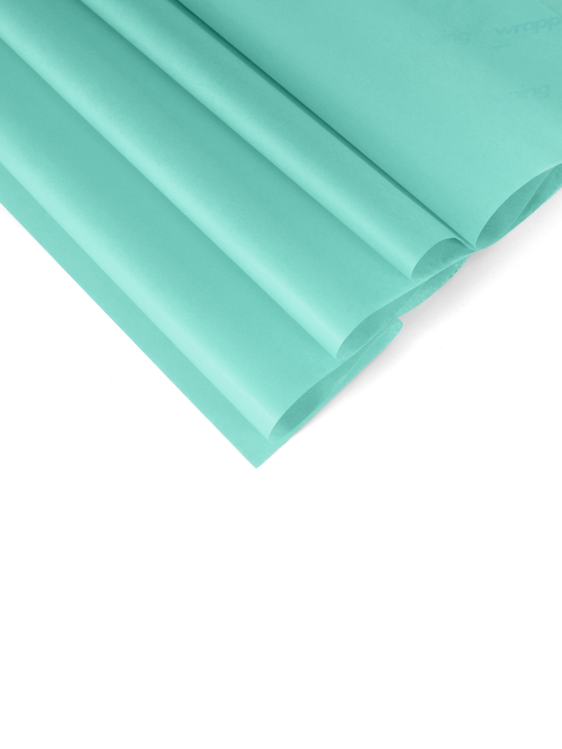 Zijdepapier – Watergroen