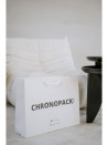 Chronopack Sac papier luxe poignées rubans - Blanc L