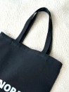 TOTEBAG "WENEN" - ZWART (35x38,5cm)